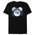 thumbnail image 1 of Disney Wedding Matching Minnie Bridal Veil Wife Bride Mrs - Short Sleeve Blended T-Shirt for Adults - Customized-Black, 1 of 5