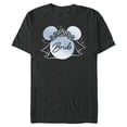 thumbnail image 1 of Disney Wedding Matching Minnie Mouse Bridal Veil Wife Bride - Short Sleeve Blended T-Shirt for Adults - Customized-Dark Heather, 1 of 5