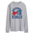 thumbnail image 1 of Lilo & Stitch - Weird Stitch - Men's Long Sleeve Graphic T-Shirt, 1 of 4