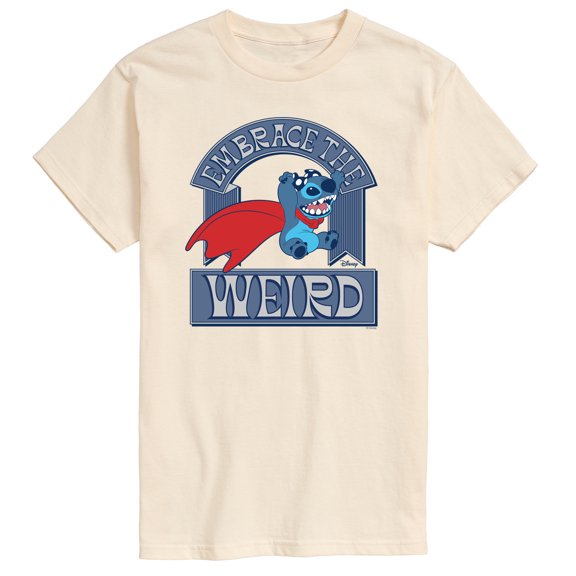Lilo & Stitch - Weird Stitch - Men's Short Sleeve Graphic T-Shirt