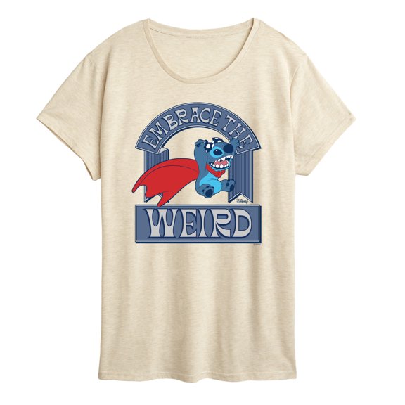 Lilo & Stitch - Weird Stitch - Women's Short Sleeve Graphic T-Shirt