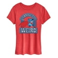 thumbnail image 1 of Lilo & Stitch - Weird Stitch - Women's Short Sleeve Graphic T-Shirt, 1 of 4