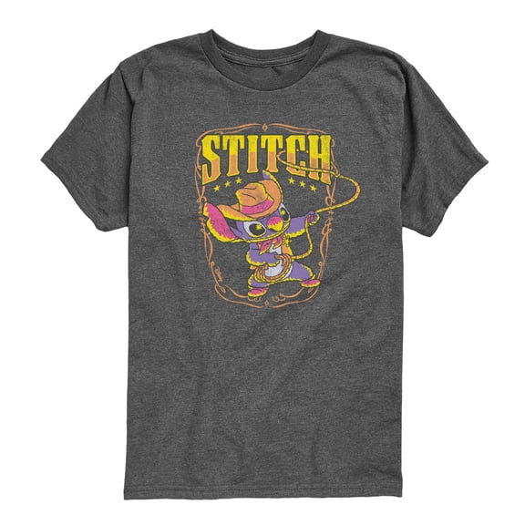 Disney - Western Stitch - Youth Short Sleeve Graphic T-Shirt