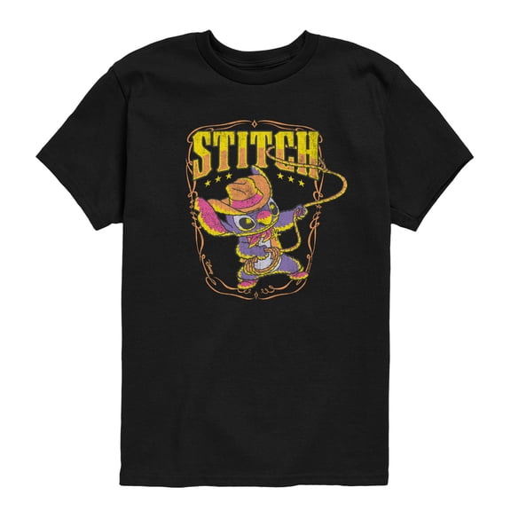 Disney - Western Stitch - Youth Short Sleeve Graphic T-Shirt