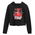 thumbnail image 1 of Disney - Wheres The Fire - Juniors Cropped Pullover Hoodie, 1 of 5
