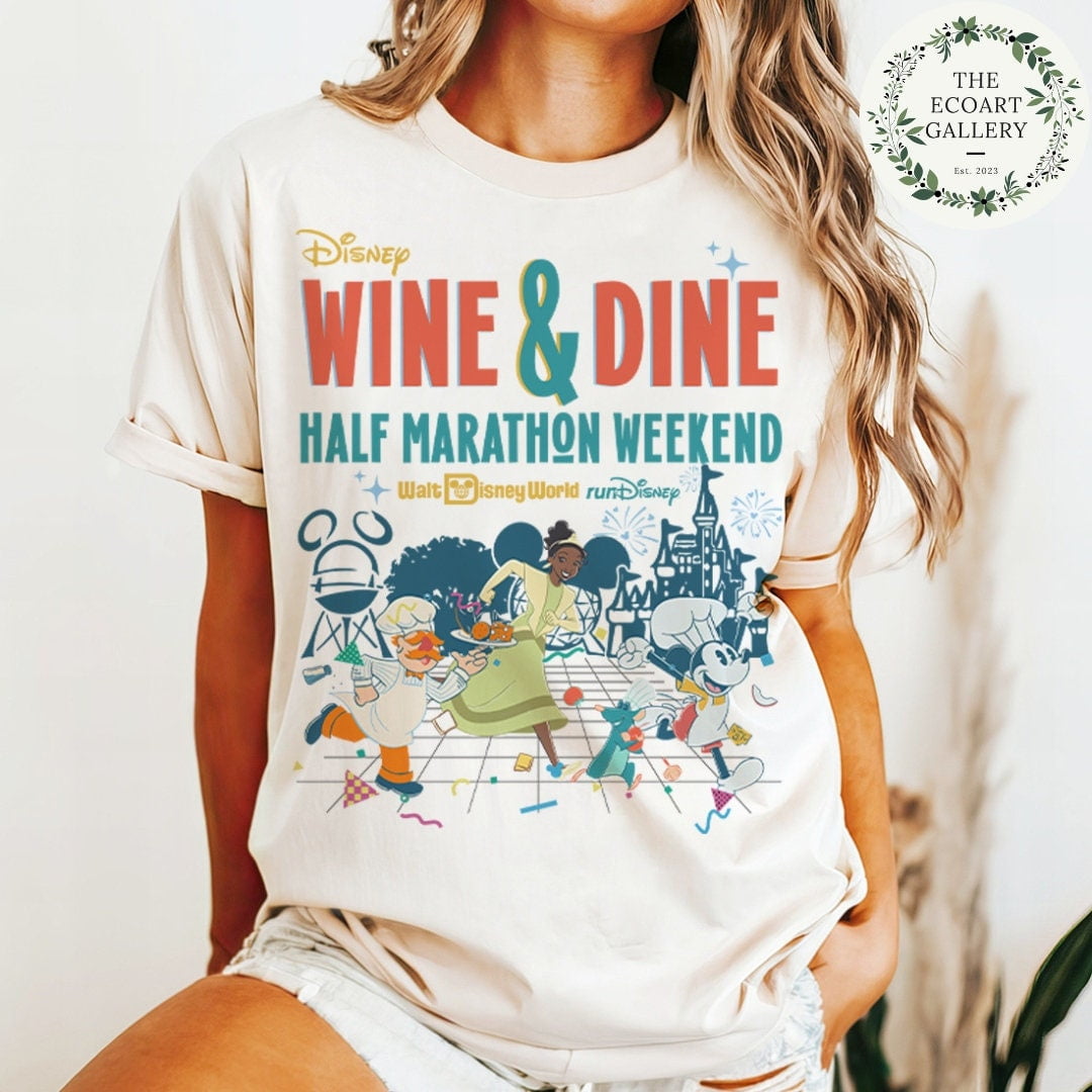 Disney Wine & Dine Half Marathon Weekend 2024 Shirt, Rundisney Walt