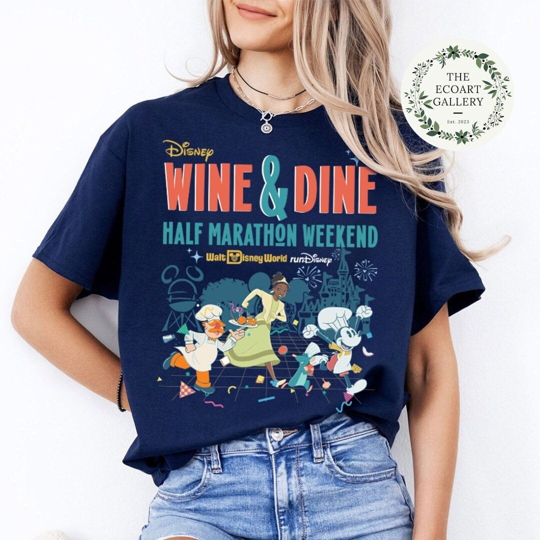 Disney Wine & Dine Half Marathon Weekend 2024 Shirt, Rundisney Walt