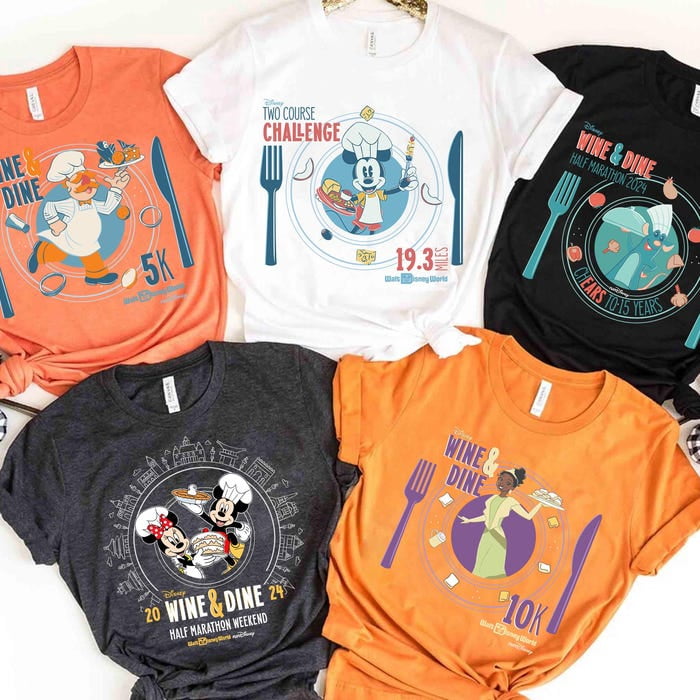 Disney Wine & Dine Half Marathon Weekend 2025 Tank Top, Mickey And
