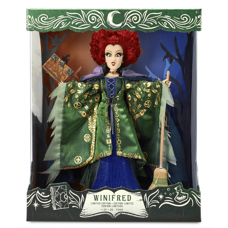 Disney Hocus Pocus Winifred Sanderson Limited Edition Doll
