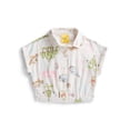 thumbnail image 1 of Disney Winnie the Pooh Girls Printed Button Up Shirt, Sizes 4-16, 1 of 3