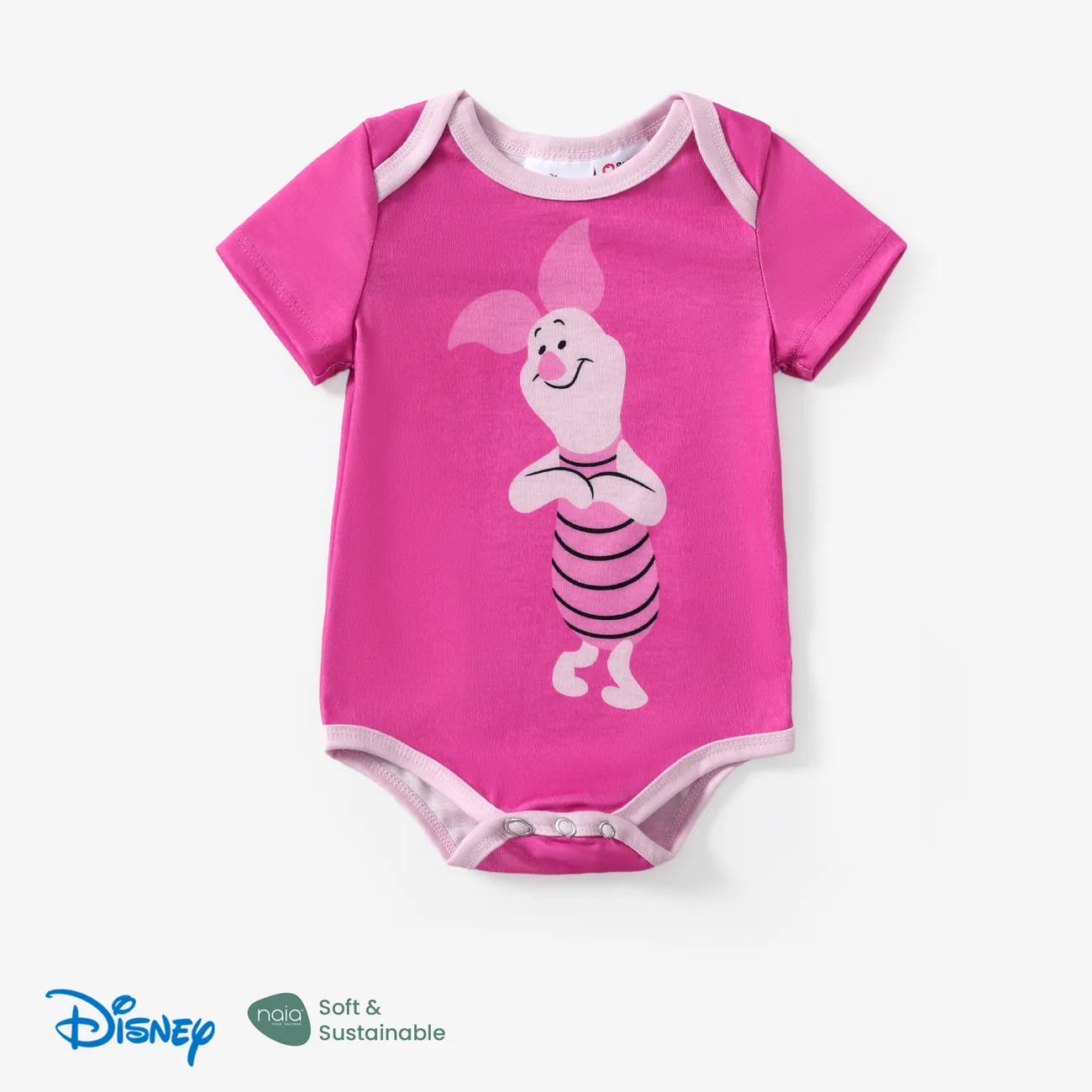 Disney Winni the Pooh Baby Bodysuits, Graphic Short Sleeves Infant ...