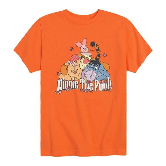 Disney - Winnie Friends - Youth Boys Short Sleeve Graphic T-Shirt