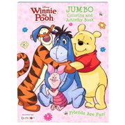 Disney Winnie The Pooh 80 pg Coloring Book, 7.75" x .25" x 10.7"