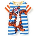 thumbnail image 1 of Disney Winnie The Pooh Baby Boys Girls Romper Jumpsuit Stripes Outfits Newborn Infant Size 0/3-18M, 1 of 8
