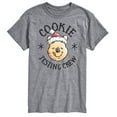 thumbnail image 1 of Disney Winnie The Pooh - Christmas Cookie Testing Crew - Men's Short Sleeve Graphic T-Shirt, 1 of 5