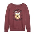 thumbnail image 1 of Disney Winnie The Pooh - Christmas Cookie Testing Crew - Women's Lightweight French Terry Long Sleeve Shirt, 1 of 5