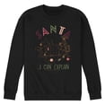 thumbnail image 1 of Disney Winnie The Pooh - Christmas Tigger - Santa, I Can Explain - Men's Crew Neck Fleece Pullover, 1 of 5