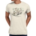 thumbnail image 1 of Disney Winnie The Pooh Christopher Robin Tea Scene Men's T Shirt (Natural, S-XXXL), 1 of 4