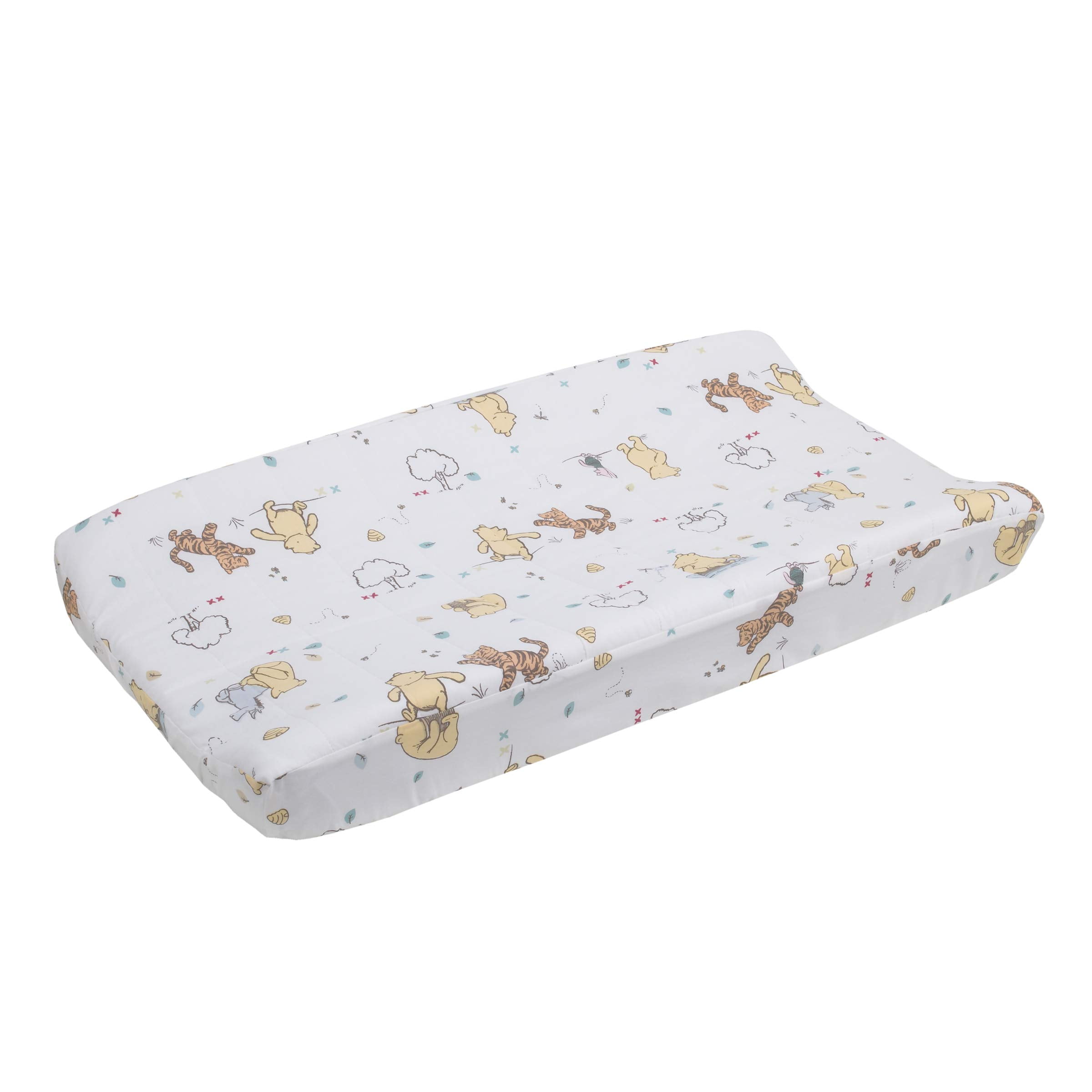 Disney Winnie The Pooh Classic Pooh 100 Cotton Quilted Changing Pad