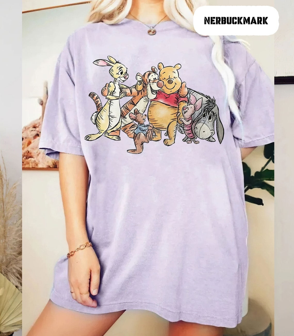 Disney Winnie The Pooh Comfort Colors T-Shirt, Pooh And Friends Shirt ...