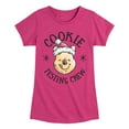 thumbnail image 1 of Disney Winnie The Pooh - Christmas Cookie Testing Crew - Toddler & Youth Girls Short Sleeve Graphic T-Shirt, 1 of 5