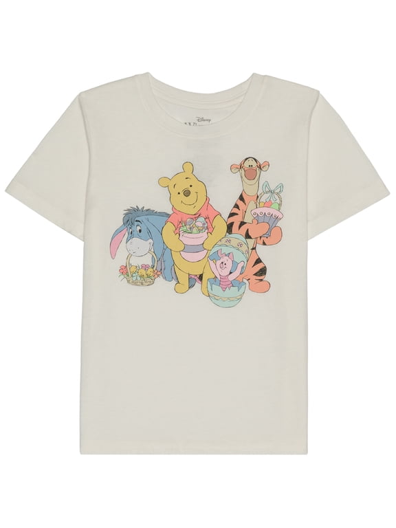 - Winnie The Pooh Easter Eggs Group Boys' Short Sleeve Graphic T-Shirt