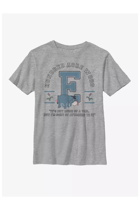 Disney Winnie The Pooh Eeyore Collegiate University Style Donkey T-shirt