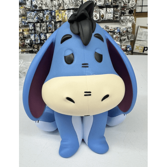 Disney Winnie The Pooh - Eeyore Donkey- Figural PVC Coin Bust Bank by Monogram