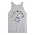 thumbnail image 1 of Disney Winnie The Pooh - Eeyore Winter Is Wonderful Christmas - Men's Jersey Tank Top, 1 of 4