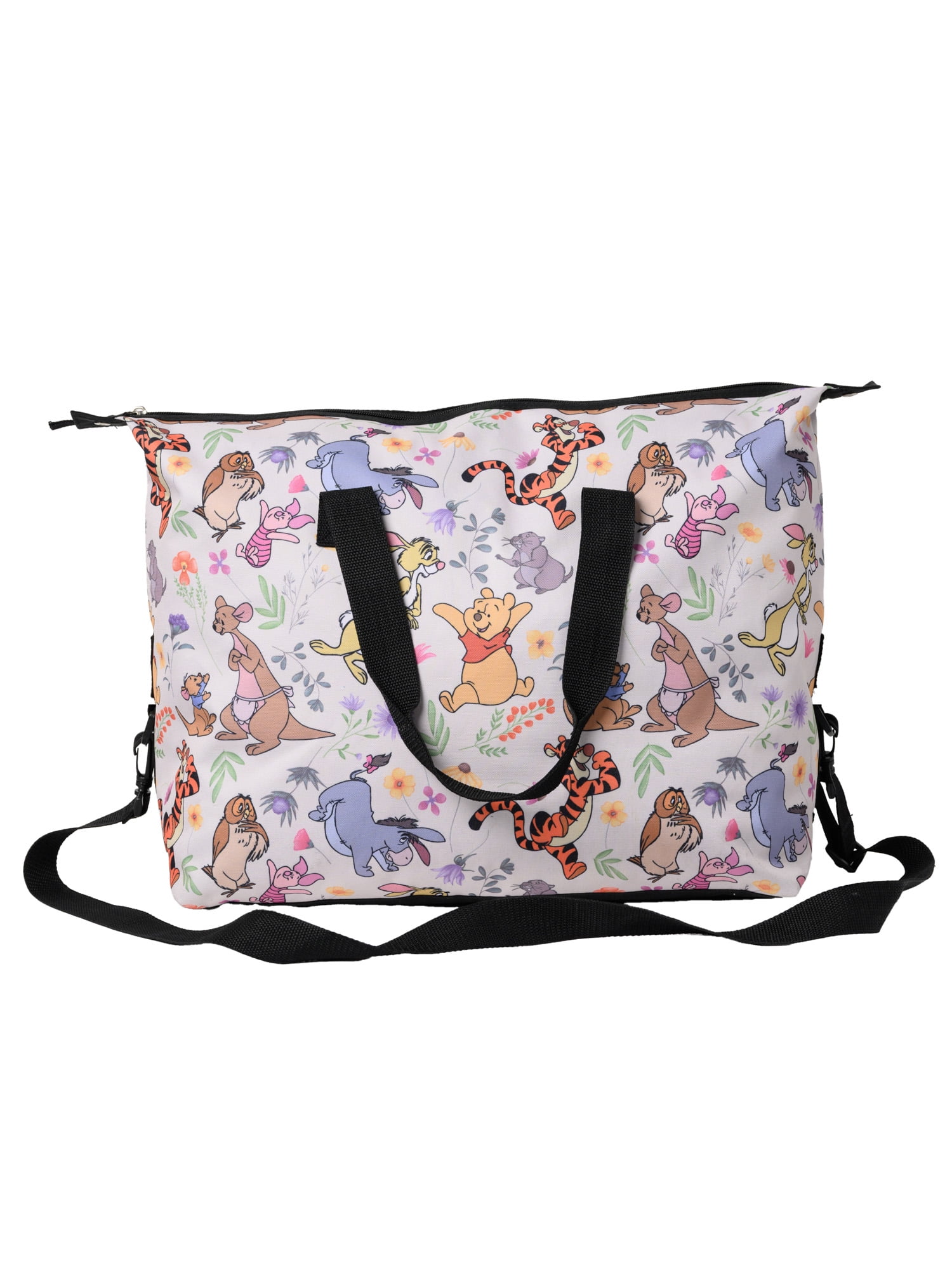 Disney Winnie The Pooh & Friends Duffel Bag Travel Weekender Carry