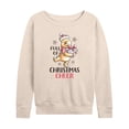 thumbnail image 1 of Disney Winnie The Pooh - Full of Christmas Cheer - Women's Lightweight French Terry Long Sleeve Shirt, 1 of 5