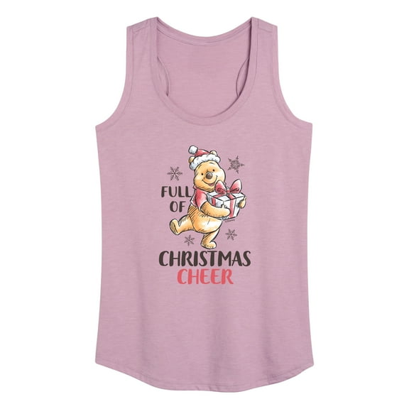 Disney Winnie The Pooh - Full of Christmas Cheer - Women's Racerback Tank Top
