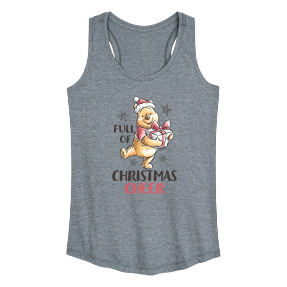 Disney Winnie The Pooh - Full of Christmas Cheer - Women's Racerback Tank Top