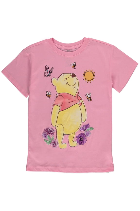 Disney Winnie The Pooh Girls' Sunshine T-Shirt Color: pink Size: 14 - 16