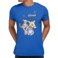 thumbnail image 1 of Disney Winnie The Pooh Men's Smiley Friends Look To You T-Shirt (Royal, S-XXXL), 1 of 4
