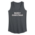 thumbnail image 1 of Disney Winnie The Pooh - Merry Christmas Characters - Women's Racerback Tank Top, 1 of 5