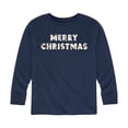 thumbnail image 1 of Disney Winnie The Pooh - Merry Christmas - Toddler & Youth Long Sleeve Graphic T-Shirt, 1 of 5