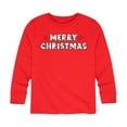 thumbnail image 1 of Disney Winnie The Pooh - Merry Christmas - Toddler & Youth Long Sleeve Graphic T-Shirt, 1 of 5