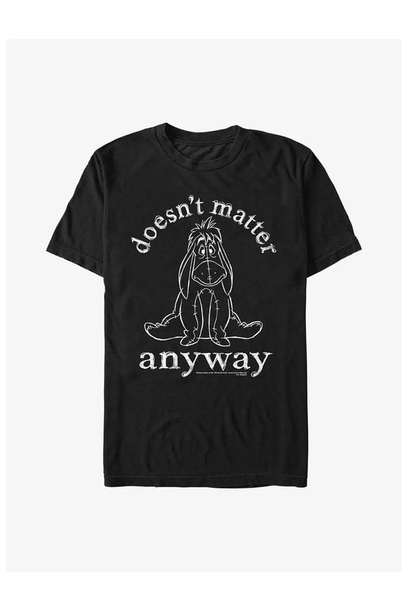 Disney Winnie The Pooh Moody Eeyore Relatable Sarcastic Donkey T-shirt
