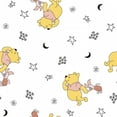 thumbnail image 1 of Disney Winnie The Pooh & Piglet Stars White 100% Cotton Fabric Sold by The Yard, 1 of 1