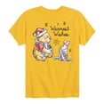 thumbnail image 1 of Disney Winnie The Pooh - Pooh & Piglet Warmest Wishes Christmas - Toddler & Youth Short Sleeve Graphic T-Shirt, 1 of 5