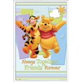 thumbnail image 1 of Disney Winnie The Pooh - Pooh and Tigger Wall Poster, 22.375" x 34", Framed, 1 of 2