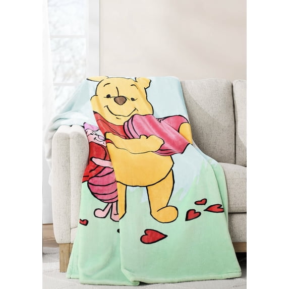 Disney Winnie The Pooh Silk Touch Throw Blanket 60x70in