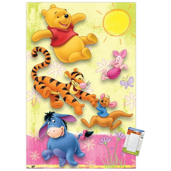 Disney Winnie The Pooh - Sunshine Wall Poster, 14.725" x 22.375"