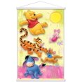 thumbnail image 1 of Disney Winnie The Pooh - Sunshine Wall Poster with Wooden Magnetic Frame, 22.375" x 34", 1 of 3