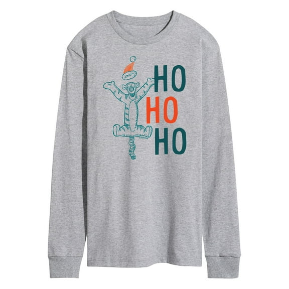 Disney Winnie The Pooh - Tigger Christmas Ho Ho Ho - Men's Long Sleeve T-Shirt