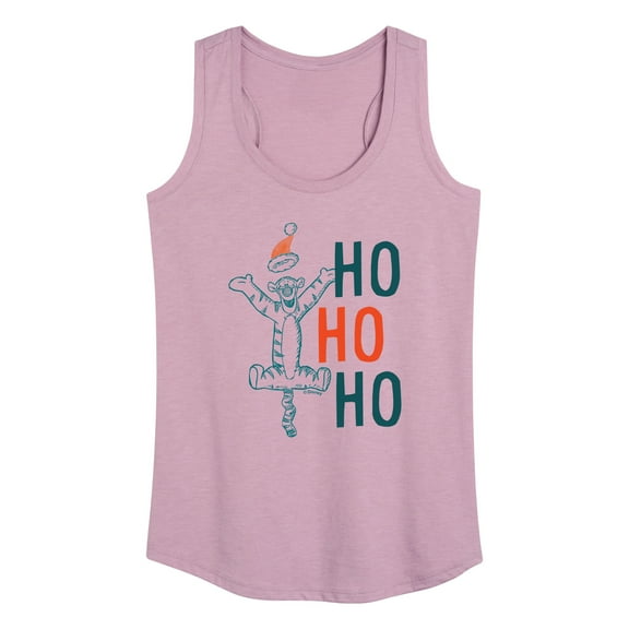 Disney Winnie The Pooh - Tigger Christmas Ho Ho Ho - Women's Racerback Tank Top