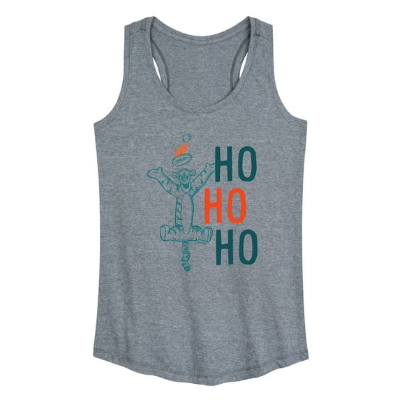 Disney Winnie The Pooh - Tigger Christmas Ho Ho Ho - Women's Racerback Tank Top