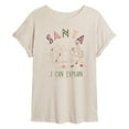 thumbnail image 1 of Disney Winnie The Pooh - Christmas Tigger - Santa, I Can Explain - Women's Oversized T-Shirt, 1 of 5