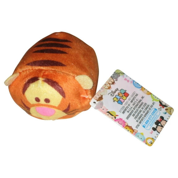 Disney - Winnie The Pooh Tigger Tsum Tsum (2021) Just Play Mini 3" Plush (BONUS 1 RANDOM TY ERASER)